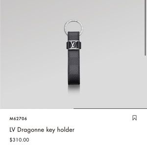 BRAND NEW M62706 LV Dragonne key holder